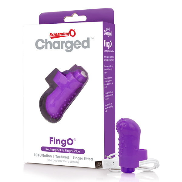 Charged Fingo Vooom Mini Vibe Purple 1Ct