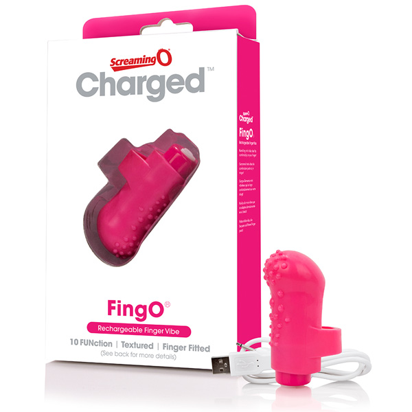 Charged Fingo Vooom Mini Vibe Pink 1Ct