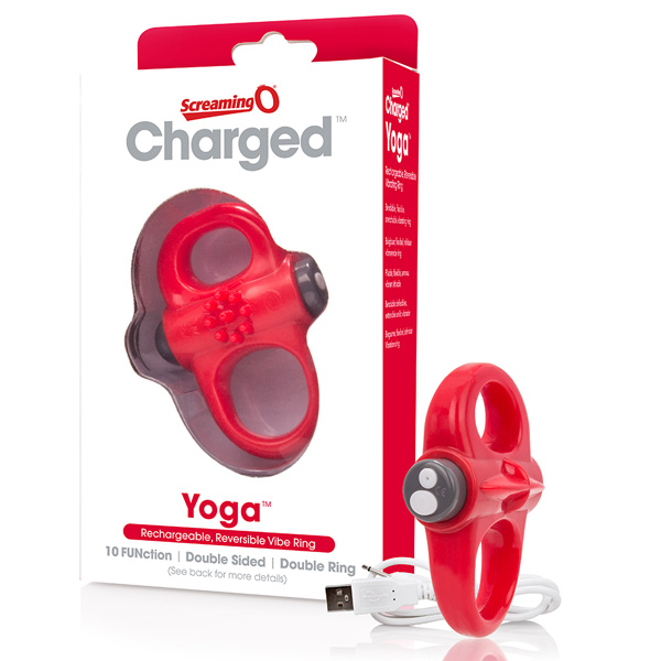 Charged Yoga Vooom Mini Vibe Red 1Ct