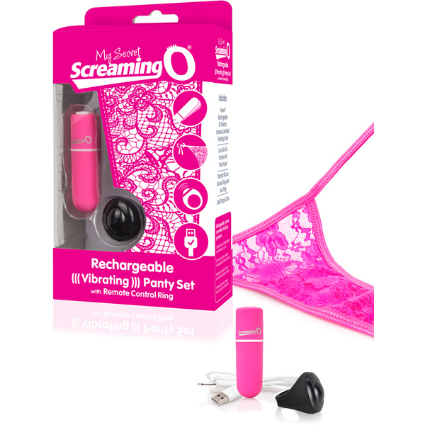 My Secret Charged Remote Control Panty Vibe Pink 1Ct