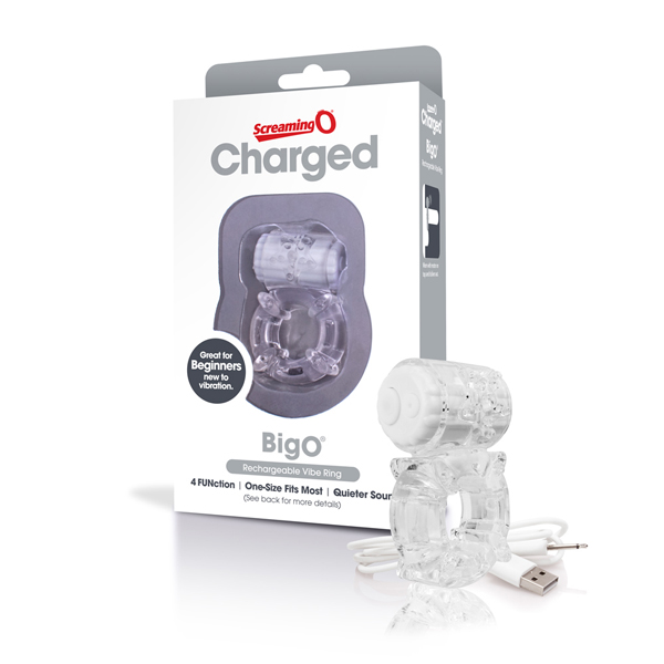 Charged Big O Ring Clear 1Ct