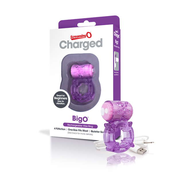 Charged Big O Ring Purple 1Ct
