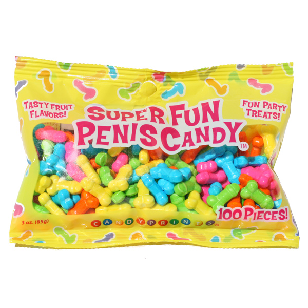Super Fun Penis Candy 3 oz. Bag 100Pc