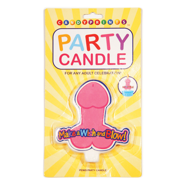Make A Wish & Blow Penis Candle