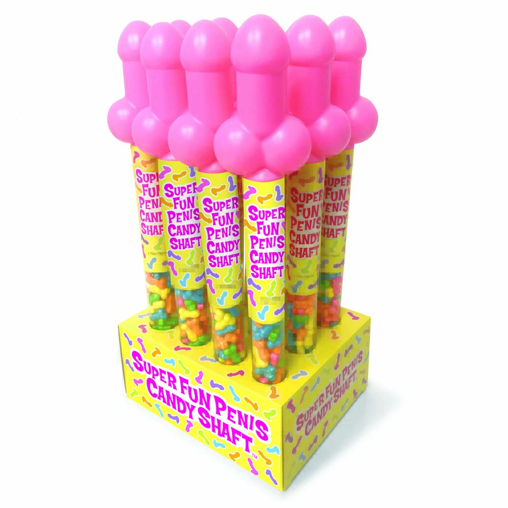 Super Fun Penis Candy Shaft 12Ct Display