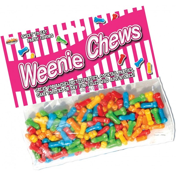 Weenie Chews Assorted Flavors 125Ct