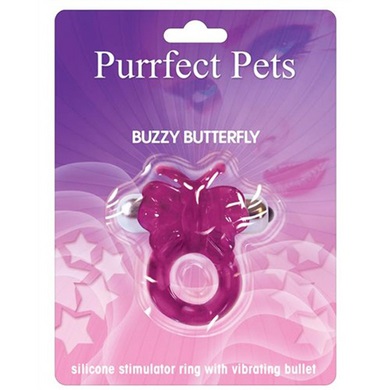 Purrrfect Pets Buzzy Butterfly Purple