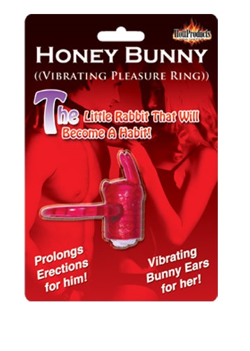 Horny Honey Vibro Ring Bunny - Magenta