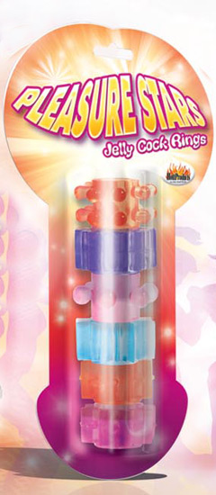Pleasure Star Penis Cockrings Pleasure Star Penis Cockrings
