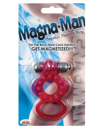 Magna Man Magnetic Ring - Magenta