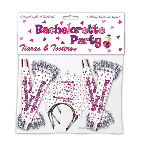 Bachelorette Tiara's And Tooters 8 Pack