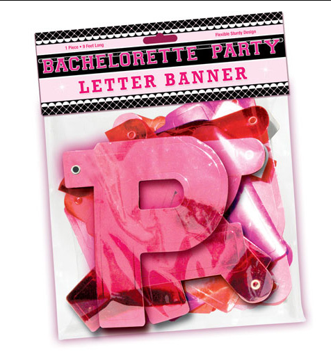 Bachelorette Letter Banner
