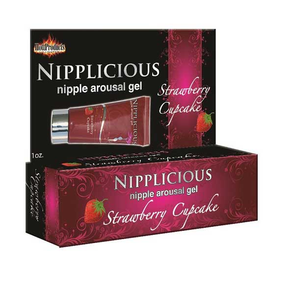 Nipplicious Nipple Arousal Gel 1 oz. Tube Strawberry