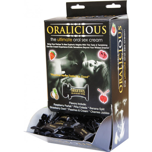 Oralicious Cream 144 Pillow Bag Display