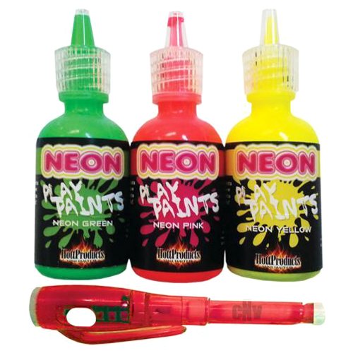 Neon Body Paints 3 Pack Card