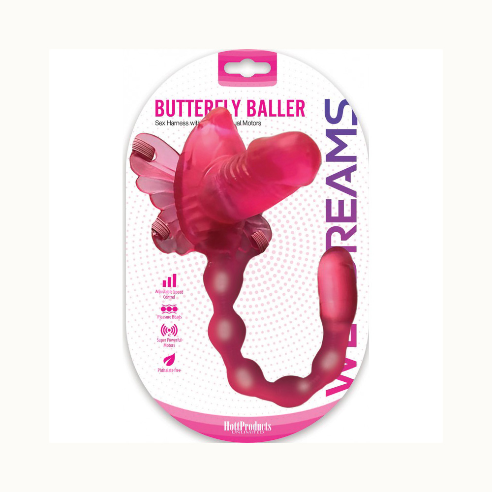 Wet Dreams Butterfly Baller Sex Harness