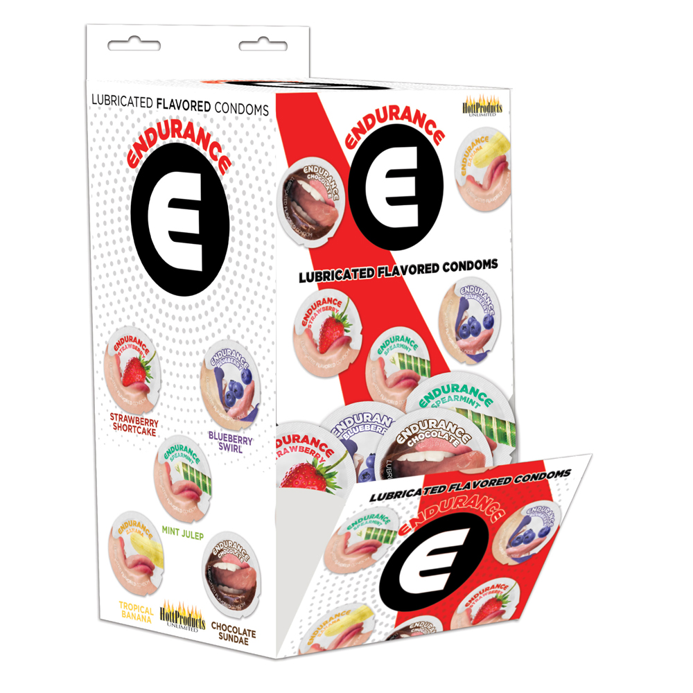 Endurance Condoms Asst Flavors 144 Ct