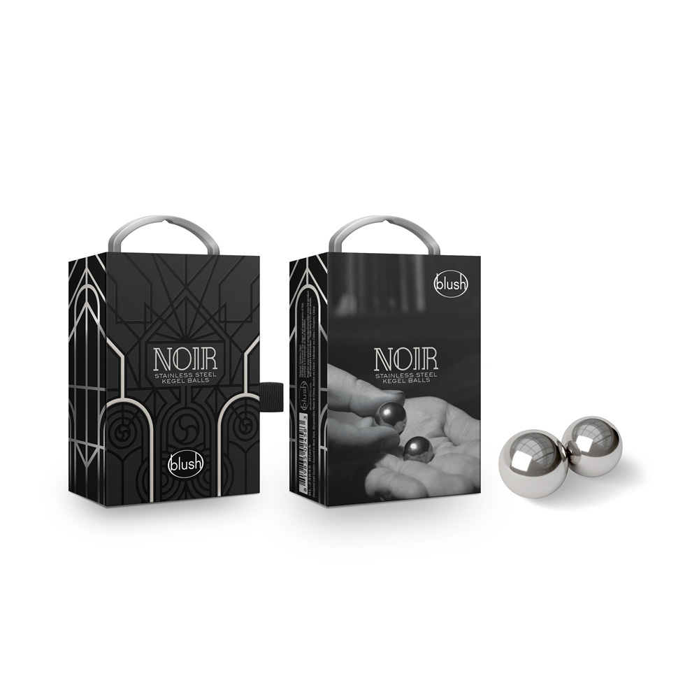 Noir Stainless Steel Kegel Balls