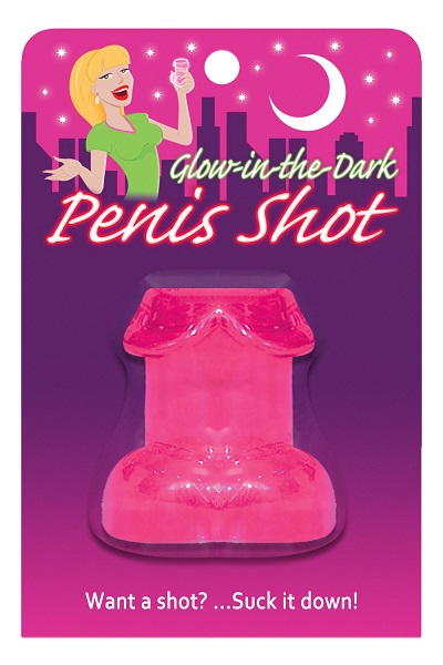 Glowing Penis Shot - Pink
