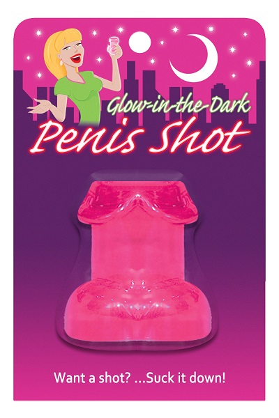 Glowing Penis Shot - Pink Glowing Penis Shot - Pink