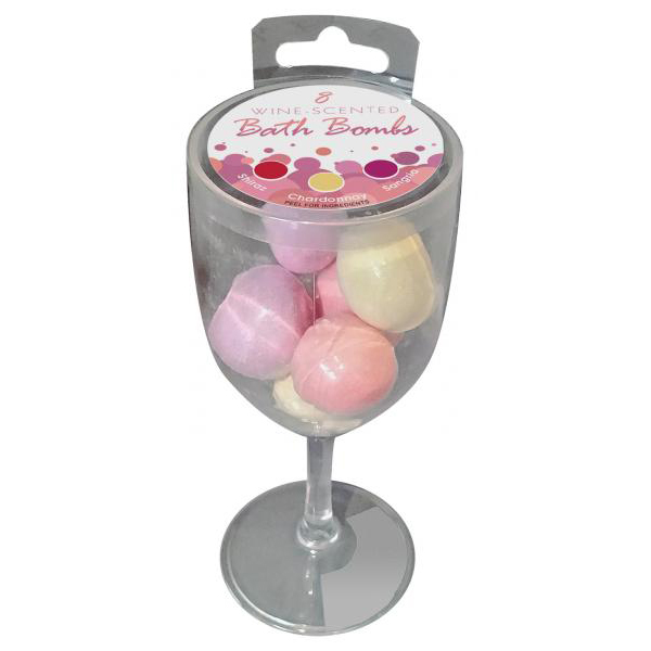 Wine Scented Bath Bombs 8Ct
