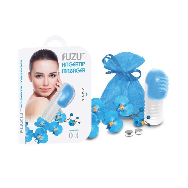 Fuzu Vibrating Fingertip Massager Blue