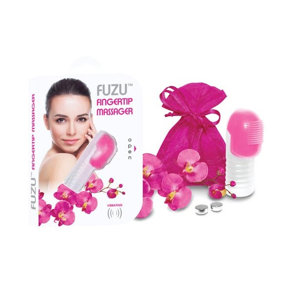 Fuzu Vibrating Fingertip Massager Pink