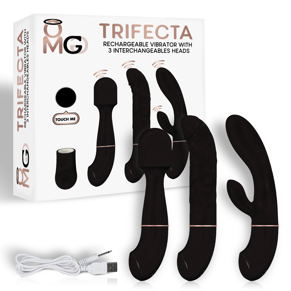 Omg Trifecta Rechargeable Vibrator Omg Trifecta Rechargeable Vibrator
