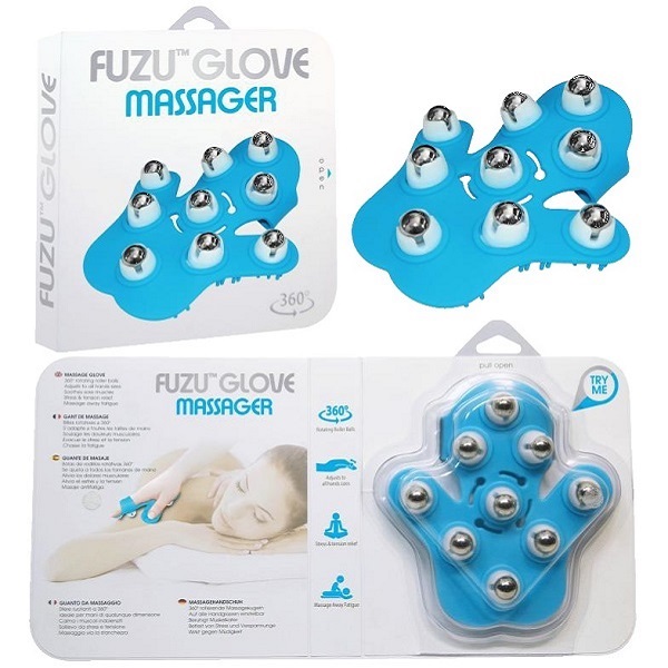 Fuzu Glove Massager Blue