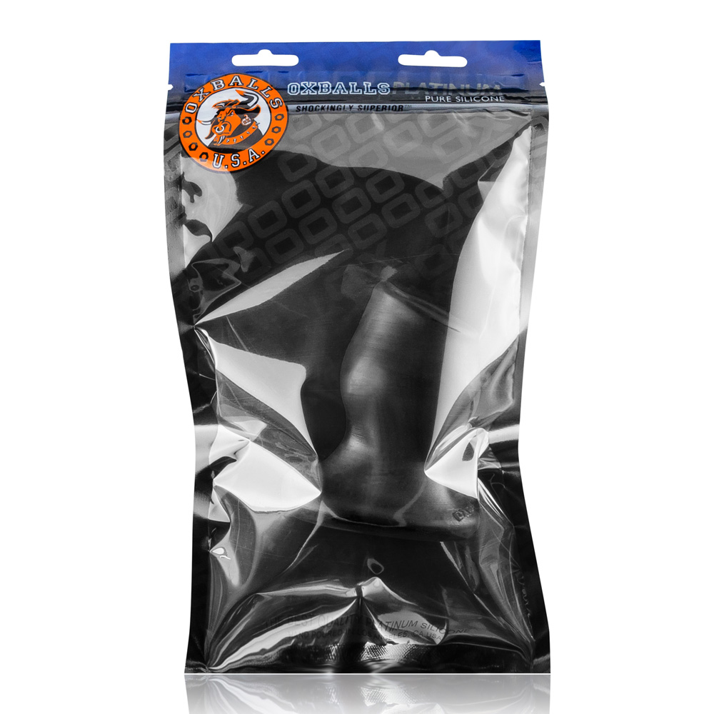 Pighole-1 Small Hollow Plug Black