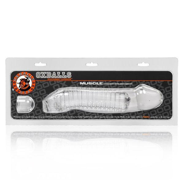 Muscle Cocksheath Clear Muscle Cocksheath Clear