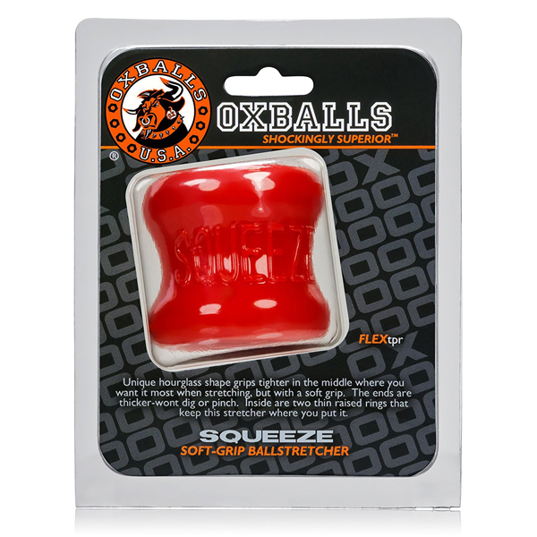 Squeeze Ball Stretcher Red