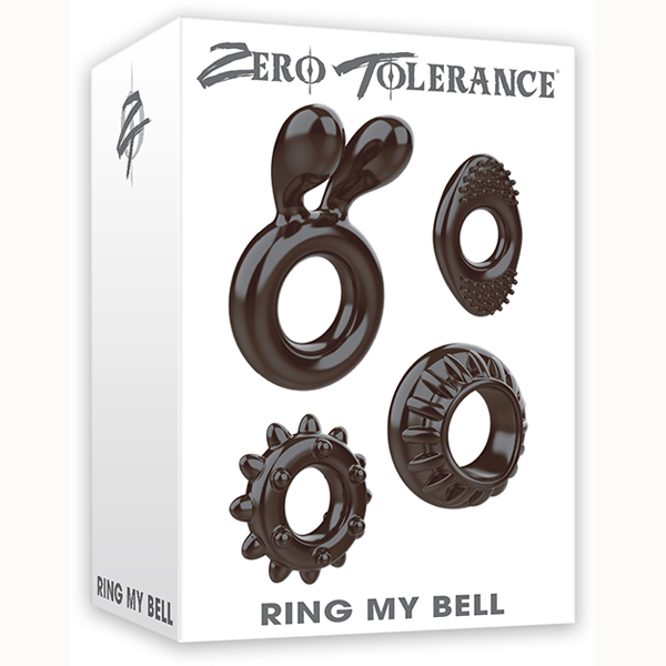 Ring My Bell Cock Ring Kit Black