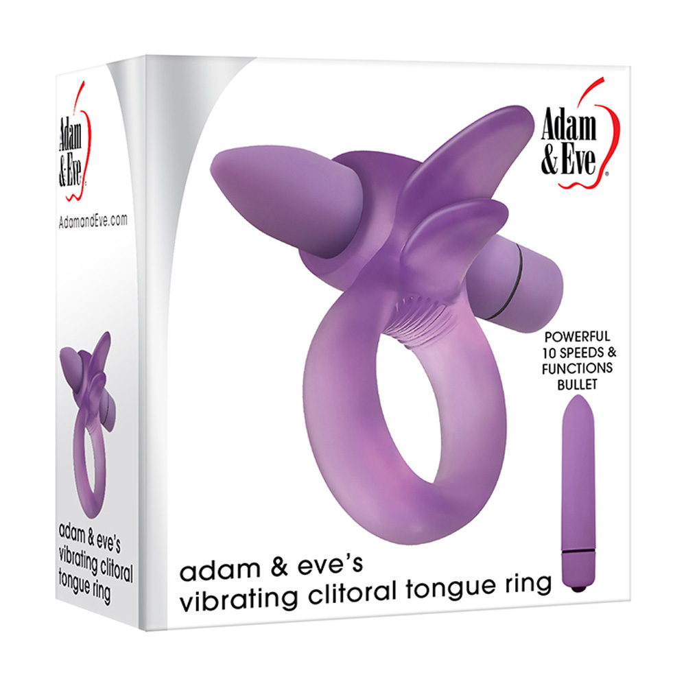 Adam & Eve's Vibrating Clitoral Tongue Ring