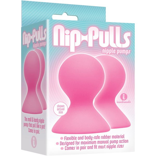 The 9's Silicone Nip-Pulls Pink