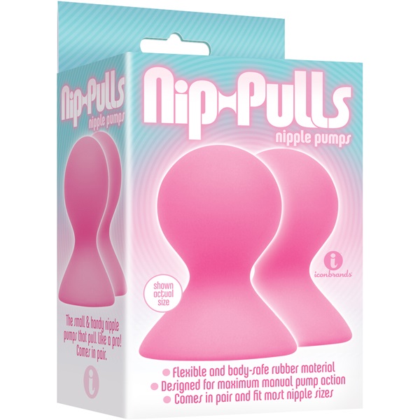 The 9's Silicone Nip-Pulls Pink The 9's Silicone Nip-Pulls Pink
