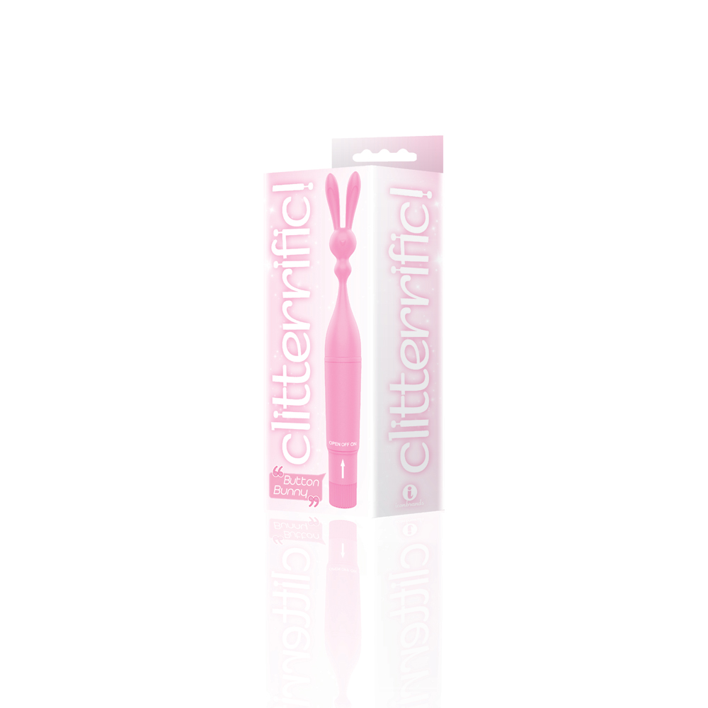 The 9'S Clitterific! Button Bunny Clitoral Stimulator