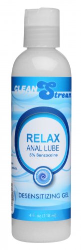 Relax Anal Lube 5% Benzocaine 4oz.
