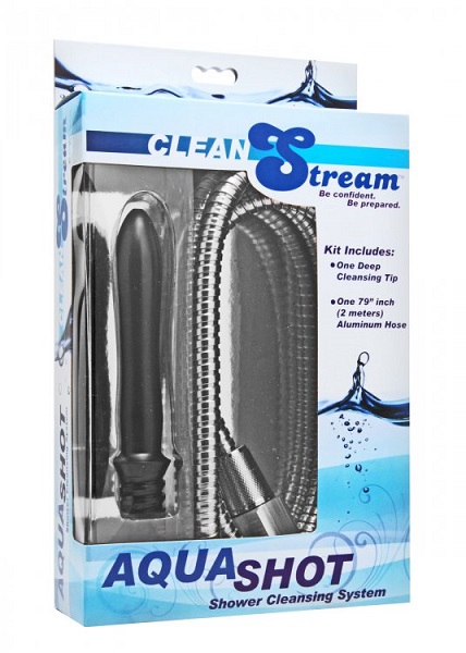 Cleanstream Aqua Shot Shower Enema Douche Cleansing System