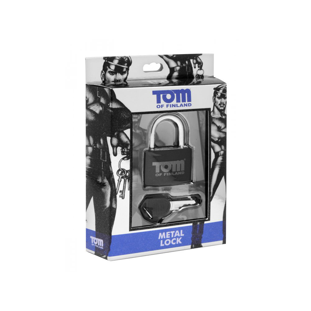 Tom Of Finland Metal Lock With 3 Keys