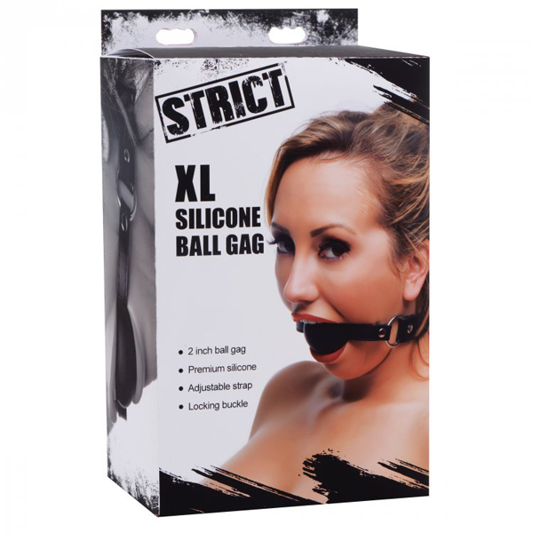 Strict XL Silicone Gag Ball 2"