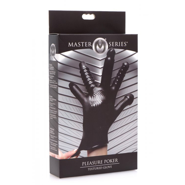 Master Series Pleasure Poker Textured Glove