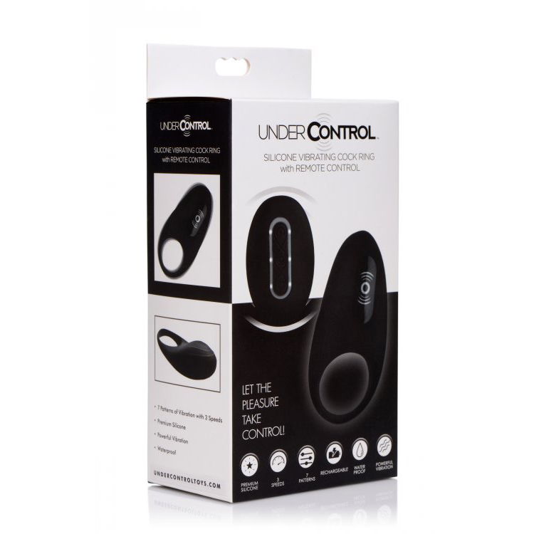 Under Control Vibrating Cock Ring With Remote Control