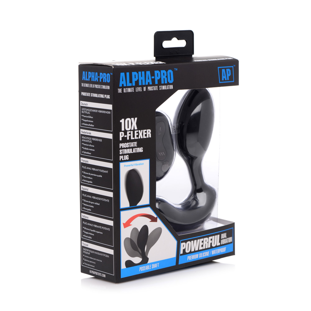 Alpha-Pro 10X P-Flexer Prostate Stimulating Plug