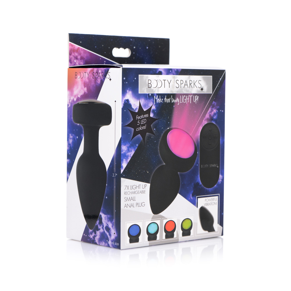 Booty Sparks 7X Light Up Rechargeable Anal Plug Small
