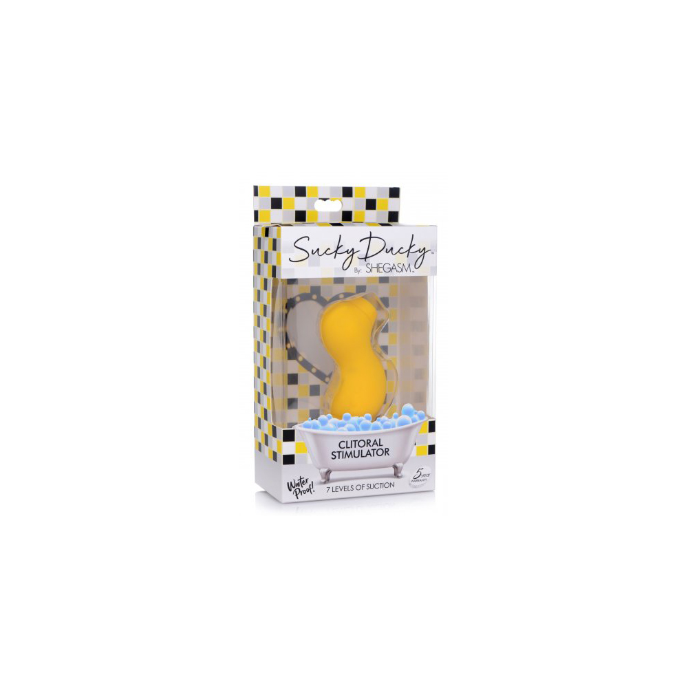 Inmi Shegasm Sucky Ducky Clitoral Stimulator Yellow