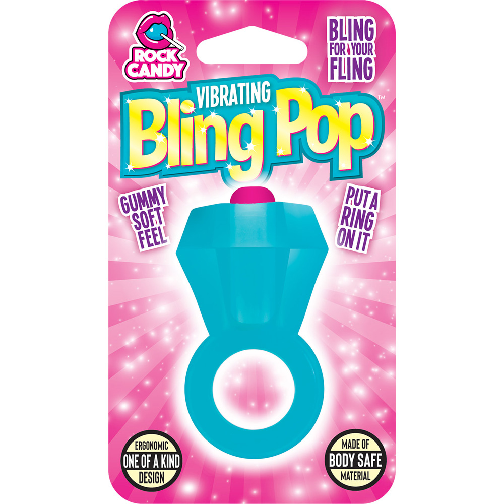 Bling Pop C-Ring Blue Bling Pop C-Ring Blue