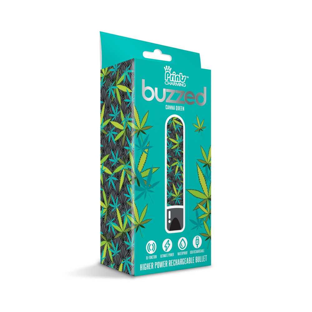 Prints Charming Buzzed Higher Power Canna Queen Bullet