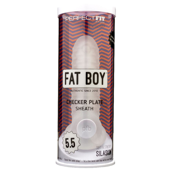 Fat Boy Checker Box Sheath 5.5" Clear