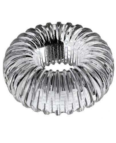 Ribbed Ring - Clear